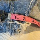 Levi's LEVI’S Ribcage Denim Shorts High Rise Button Fly Distressed Raw Hem Size 24 Photo 10