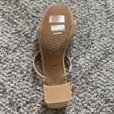 Bamboo Beige double strap heels Photo 1