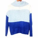 The Moon NWT & Madison Chunky Turtleneck Color block Sweater Photo 1