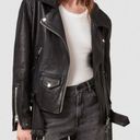 ALLSAINTS Leather Jacket Biker Jacket XS Photo 1