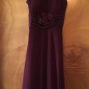 Connected Apparel NWT Plum Semiformal Chiffon Midi Length Photo 0