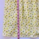 The Kooples  Anemone Chiffon Yellow Floral Sweetheart Bodice Mini Summer Dress Photo 9