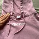 glossier Pink  hoodie Photo 1