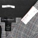 Lane Bryant  NWT Size 24 Houndstooth Plaid The Allie Wide Leg Trouser Dress Pants Photo 3