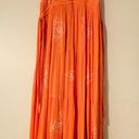 Versona Orange Maxi Dress Photo 0