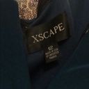 XScape  emerald green dress Photo 4