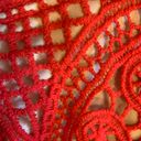 Charlotte Russe Red Crochet Mini Dress Photo 5