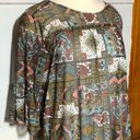 Brooks Bobbie  3xl 2 layer top. Sheer w/pattern she’ll and white poly under. Photo 1