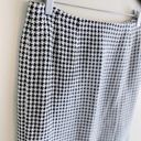 Jones New York  houndstooth tweed pencil skirt size 10 Petite NEW Photo 6