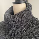 BCBGMAXAZRIA  Charcoal Grey Cowl Neck Sleeveless Sweater Vest Tunic size XS / S Photo 3