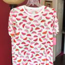 Kate Spade Watermelon M NWT Short Sleeve Tee Shirt Photo 2