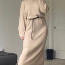 Mango Long Sweater Dress Photo 3