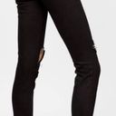 RE/DONE NWT  90s High Rise Loose In Jet Black With Rips Photo 2