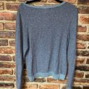 Wildfox  Gray Kiss and Tell Graphic Knit Top Women's Size Small Photo 6