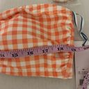 Southern Tide  Swim Top Conch Shell Gingham Bandeau Bikini Top Sz XL NWT w/Straps Photo 9