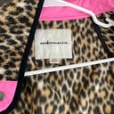 American Eagle leopard fleece snap button jacket Photo 5