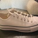 Converse White Platform Photo 0