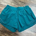 Lululemon Green Hotty Hot Shorts 4” Photo 0