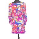 Trina Turk NWT  Sevilla Tunic Cover-Up Dress – Small Psychedelic 60s 70s style Photo 2