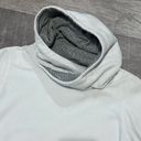 Lululemon Runaway White Fleece Hoodie Sweatshirt Womens M Heathered Herringbone Photo 2