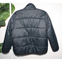 Universal Threads Universal Thread Puffer Jacket Women's Medium Dark Blue Water Resistant Photo 8