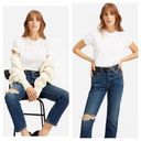 Everlane NWT  The ’90s Cheeky Button Fly Distressed Ankle Straight Jean Size 26 Photo 7