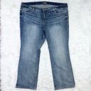 Torrid Mid-Rise Slim Fit Bootcut Blue Denim Jeans Plus Size 26 Regular (4X) Photo 1