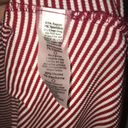 LuLaRoe  Red & White Striped Sweater Joy BNWT XL Photo 5