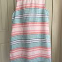 Krass&co Island  Linen Tank Dress Summer Travel Pastel color striped, Size XS Photo 10