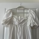 Mango puffed sleeves cotton dress Photo 1