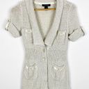 White House | Black Market  Sweater size XS Button Front Cardigan Short Sleeve Photo 0