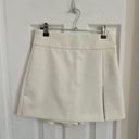 ZARA High Waisted White Skort Photo 1