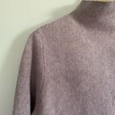 Tahari  Mauve Mock Turtleneck Sweater Photo 7