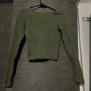 Hollister Long Sleeve Crop Photo 1