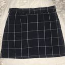 Ivy and Main  Women’s Window Pane Checked Plaid Mini Skirt Photo 3