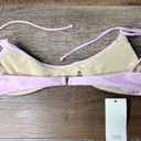 Tobi NWT  Bikini Swim Top Spaghetti Strap Light Pink Removable Pads Medium Photo 4