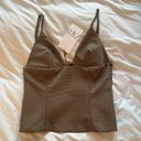 ZARA Corset Tank Top Photo 0