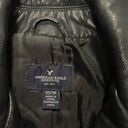 American Eagle  Faux Leather Motorcycle Jacket Photo 10