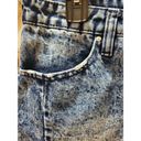 Refuge  Women's Blue Denim Cotton A-Line Pull On Short Jeans Skirt Size Large Photo 3