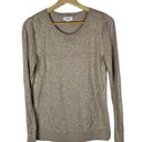 Old Navy  Light Tan Brown Crewneck Knit Pullover Sweater S Photo 0