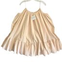 Olivaceous NWT  Ruffle Rope Tie Belted mini dress boho cottagecore cream fairy S Photo 4