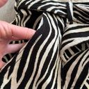 joe's jeans NWT Joe's Calypso Zebra Shorts 33 High Waist 100% Cotton Zebra Print Tie Waist Photo 4