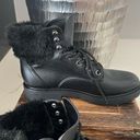 Bandolino  Lucia 3 Combat Boots, Black Photo 3