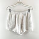 Aerie  Endless Summer High Waisted Restart Lounge Shorts White Small Photo 1