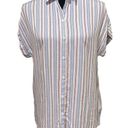 Beach Lunch Lounge Spencer Striped Camp Shirt Size XS Photo 0