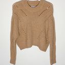 Elizabeth and James  sparkle open stitch sweater size XS Photo 1