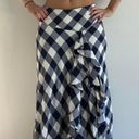 Ralph Lauren Plaid Checkered Maxi Skirt  Size 4 Photo 0