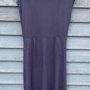 Eileen Fisher Navy Blue Dress size Medium Photo 3