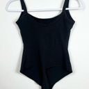 SKIMS  Cotton Jersey Scoopneck Bodysuit in Soot Black Size Small *Flawed* Photo 5