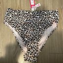 Target High Leg High Waist Leopard Print bikini bottom Photo 0